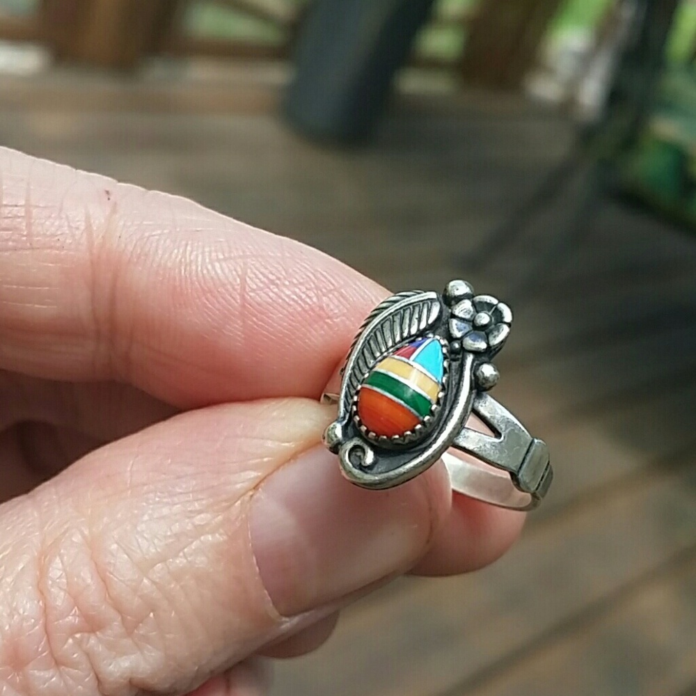 .925 Silver Ring - image 4